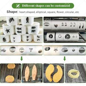Máquina Pequeña para Rebozar y Cubrir con Panadería, para Hacer Popcorn Cakes, Pan Rallado, Harina, Masa, Pollo Frito, Chuletas y Nuggets - Product Image 5