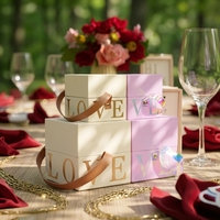 Boîte cadeau de parfum portable élégante et personnalisée avec fermeture magnétique, emballage de luxe de haute qualité