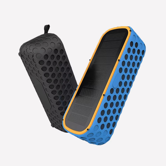 Best Selling Solar Panel Outdoor Speaker Portable Outdoor IPX6 Waterproof Speaker Wireless Solar Charging Powered Bt Speakers