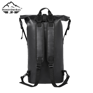 Rolling Top Ligero 20L 500D PVC Lona Camping Senderismo Pesca Zip Bolsa de comida seca Panga profesional 20l Mochila impermeable - Product Image 3