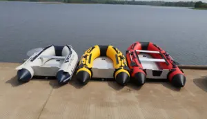 10ft Inflatable Boat With Aluminum Hull For 4 Persons With CE Or Inflatable Fishing Boat