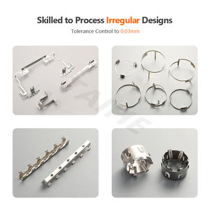 مخصص OEM الدقة ختم الصفائح المعدنية الفولاذ المقاوم للصدأ النحاس النحاس مختومة صغيرة ورقة مسطحة الربيع أجزاء - Product Image 6