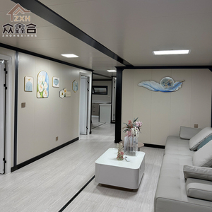 บ้านคอนเทนเนอร์ราคาประหยัด 1 2 3 4 ห้องนอน, บ้านสำเร็จรูปขนาดเล็กแบบพกพา, ร้านอาหารคอนเทนเนอร์หรูหราแบบสำเร็จรูป - Product Image 3