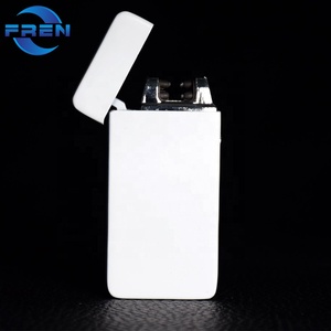 Accendisigari in metallo con accendisigari con doppio impulso ad arco elettrico USB ricaricabile con Logo <span class=keywords><strong>personalizzato</strong></span> più leggero <span class=keywords><strong>regalo</strong></span> aziendale - Product Image 2