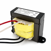 Transformateur abaisseur encapsulé 75VA 0-220V vers 0-24V CA, à noyau EI en résine époxy pour équipement domestique