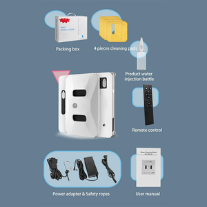 Aspirateur électrique à haute aspiration <span class=keywords><strong>Robot</strong></span> de nettoyage de <span class=keywords><strong>vitres</strong></span> Rechargeable <span class=keywords><strong>pour</strong></span> le nettoyage de fenêtres domestiques de grande hauteur - Product Image 4