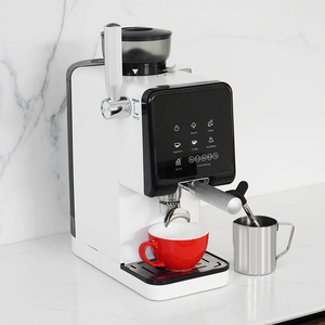 Ultimate Performance Semi Auto <b>Coffee</b> Maker Widescreen 130g Bean for Professional Brewing Espresso <b>Coffee</b> <b>Machine</b> 3in1 - Product Image 2