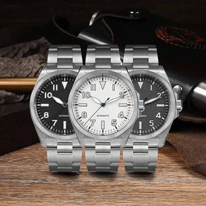 New Design Diver Automatic Watch Sapphire Luminous AR <b>Coating</b> Ceramic Bezel Waterproof Men Wristwatch - Product Image 4