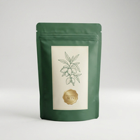 Sachet refermable mat en PET, VMPET, PE, résistant à l'humidité, pour l'emballage des noix et le stockage de produits secs en détail