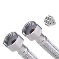 Tuyau d'eau flexible tressé pour réservoir de chasse d'eau des toilettes