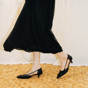Scarpe da Donna Antiscivolo con <span class=keywords><strong>Tacco</strong></span> Spesso e <span class=keywords><strong>Medio</strong></span>, Traspiranti, Stampate, Formali, da Sposa, in Vera Pelle, Slip-On - Product Image 2