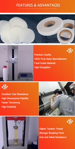 100% Nylon Mesh Tissu Nylon6 Filtre Mesh 25 50 75 100 150 200 300 400 500 <span class=keywords><strong>Largeur</strong></span> Standard 50 <span class=keywords><strong>Pouces</strong></span> <span class=keywords><strong>65</strong></span> <span class=keywords><strong>Pouces</strong></span> - Product Image 3