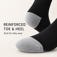 Chaussettes de compression en coton pour femmes, 20 mmHg, hauteur genou, blanches, pour voyage, antidérapantes, élastiques, soutien du mollet, pour avion