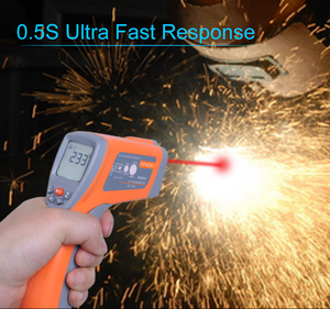 Xử lý nhiệt độ công cụ kiểm tra cho ngành công nghiệp & nhà sử dụng không cảm ứng nhiệt kế hồng ngoại i-POOK thương hiệu PK61 - Product Image 4