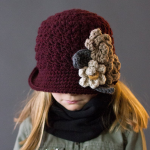 Crochet Montgomery Seau Chapeau Motif Automne Hiver Applicable <span class=keywords><strong>Chunky</strong></span> Fil Matériel Quotidien Partie Utilisation Damier Style pour Enfants - Product Image 1