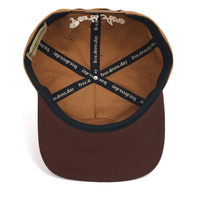 Op maat gemaakte 3D geborduurde logo 5-panel flat brim petten