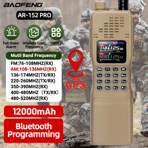 Radio Baofeng AR-152 <span class=keywords><strong>PRO</strong></span> Walkie Talkie, Frecuencia Inalámbrica, GPS, Gran Capacidad, Programación Bluetooth, Multibanda, Radioaficionado para Caza - Product Image 1