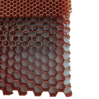 Panneau à noyau en nid d'abeille en aramide Nomex Honeycomb pour intérieur d'avion et rail marin-Ignifuge léger et haute résistance