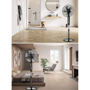 Ventilateurs sur pied à prix de gros 220V pour chambre à coucher, ventilateur électrique oscillant moderne pour la maison - Product Image 3