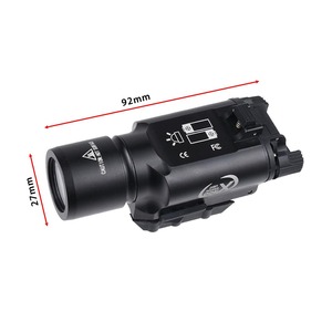 LAMBUL Metal SF X300 Scout Light Senter Taktis Lampu Berburu Luar Ruangan Saklar Fungsi Ganda Momentary+Constant Hitam/Tan - Product Image 3