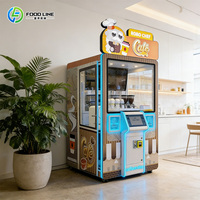 Robot Barista Café, distributeur automatique de café en plein air, robot barista, prix du robot barista