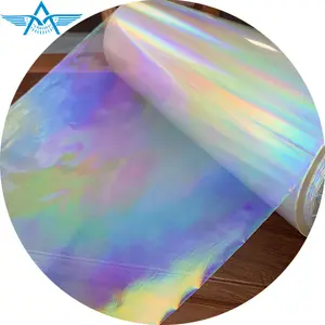 BOPP 25 Microns Anti Scratched Plain Transparent Holographic Rainbow Thermal Lamination Film