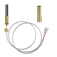 Thermopile 36 pouces avec adaptateur pilote PG9 pour LP/NG , 250mv à 750mv, générateur pilote