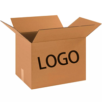 Boîtes d'emballage en carton ondulé rectangulaires auto-érectables pour tasses à café, design personnalisé, vente en gros