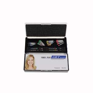 Materiale dentale endodonzia in fibra di vetro Post <span class=keywords><strong>Dental</strong></span> Root Canal al quarzo composito Post in fibra di vetro dritto Post - Product Image 3