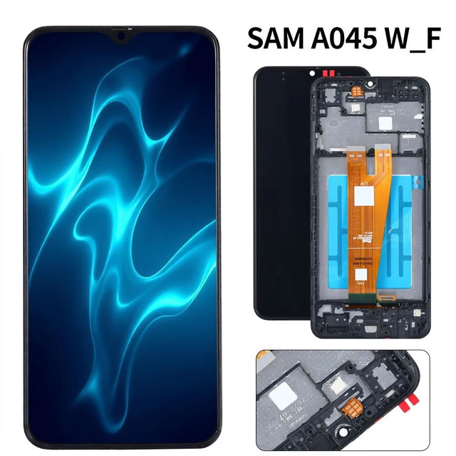 Wholesale Mobile Phone LCD Screen with Frame for Samsung Galaxy A04 for Samsung Galaxy A045 Display Replacement Parts