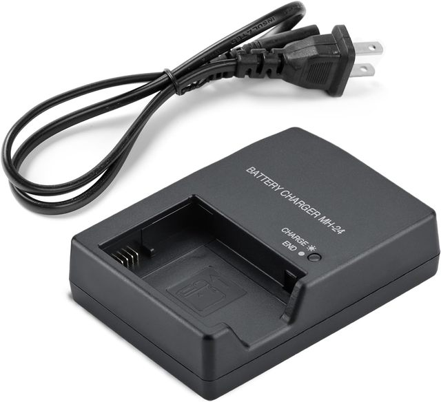 Replacement EN-EL14 Battery Charger MH-24 Charger Compatible with P7100 P7000 D5100 D5200 D5300 D5500 D5600 Df D3100 Etc.