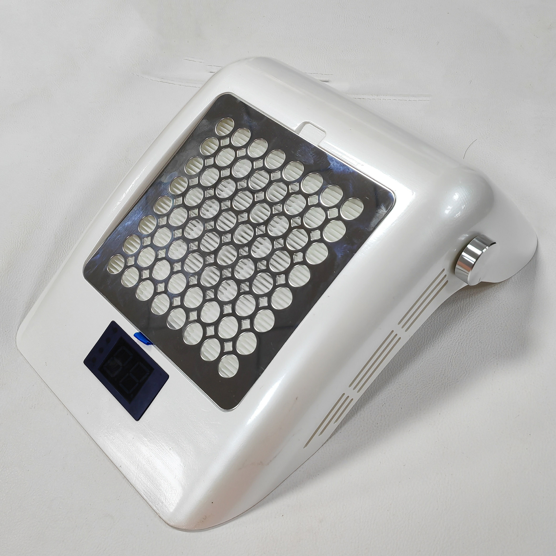 IBelieve 60W Strong Suction Filter Nail Dust Collector Private Label LCD Display 4500RPM Vacuum Cleaner Machine