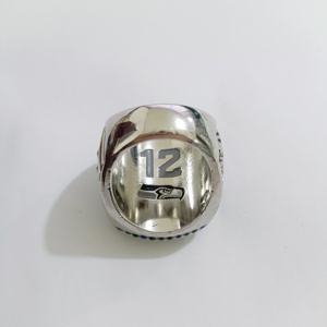 Anillo de Campeonato de Fútbol Americano Seahawk 2026, Chapado en Oro Rosa, Aleación, Tradicional, Nuevo, Venta Directa de Fábrica, Venta al Por Mayor - Product Image 4