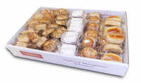 Boîte à collation traditionnelle espagnole faite à la main 1500G figurines en massepain assortiment de chocolat pâtisserie solide pour les supermarchés