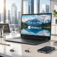 Ordinateur portable Windows 11 15,6 pouces Écran FHD 1920x1080 Intel Pentium N5030 8 Go 256 Go SSD Gemibook Plus CHUWI