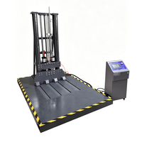 Machine d'essai de chute zéro à écran tactile, capacité de charge 200 kg, pour test d'impact des emballages lourds