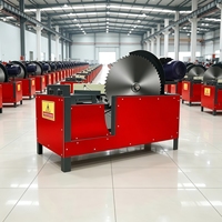 Scie à bois automatique électrique pour la coupe transversale du bois rond, idéale pour la découpe de bûches et la transformation du bois