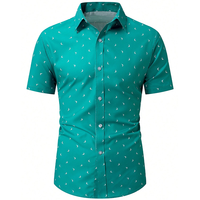 Chemise habillée pour homme, coupe confortable, imprimé à pois, respirante et à séchage rapide, idéale pour l'été et les trajets professionnels, service OEM inclus