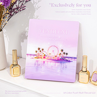 Vernis à ongles gel effet nacré 48 couleurs, formule TPO sans HEMA, kit de gel pour nail art personnalisé, marque privée, OEM
