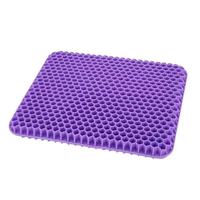 Coussin de siège de voiture en gel rafraîchissant pour l'été, grand, respirant, amovible et lavable, anti-pression, allongé