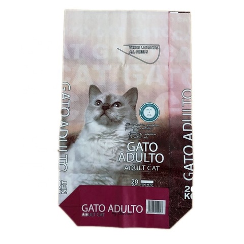 Bopp Laminated 10kg 15kg 20kg 25kg 50kg pp Woven Pet Dog Feed Packaging Bag for Animal Feed