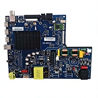 Carte mère de télévision intelligente Android personnalisable OEM 42 et 55 pouces CV72690-D55 HD1080 LED avec Wi-Fi
