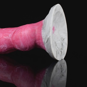 YOCY Fantasy - Tapón Anal de Silicona y Dildo Masturbador, Juguetes Sexuales Suaves para Mujer con Fuerte Soporte de Ventosa, Dropshipping - Product Image 4