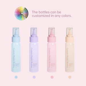 Nhỏ 30ml 60ml 120ml Lotion nhựa mềm chai Bóp keo Dispenser với tip Cap cho Lash keo tùy chỉnh màu sắc & logo - Product Image 5