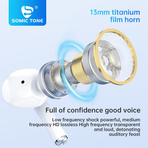 Audífonos <span class=keywords><strong>SOMIC</strong></span> TONE S5 ANC Intrauditivos Inalámbricos Mini Audífonos Bluetooth con Control Táctil - Product Image 6