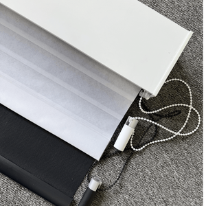 Shangrila ngày đêm Con lăn Rèm trắng mạnh mẽ hơn nặng Cassette với điều chỉnh dưới đường sắt được xây dựng trong cài đặt thiết kế đồng bằng - Product Image 6