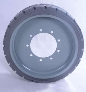 Neumático Sólido Industrial Topower 15x5 para Ruedas de Plataforma, Hecho en China - Product Image 6