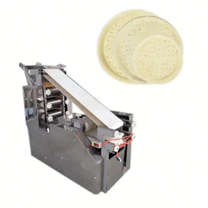 Çin roti yapma makinesi otomatik makine krep makinesi Papad üretim makinesi üreticisi Nepal