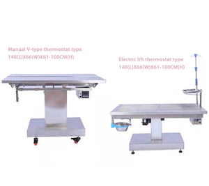 Tavolo Veterinario per Piccoli Animali AZMED-304 in Acciaio Inox Medicale, Capacità di Carico 250kg, Sollevamento Idraulico/Elettrico - Product Image 2