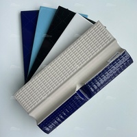 Carrelage de piscine antidérapant, couleur bleu foncé, 240x115mm, normes internationale, mosaïque kinis Standard, finition brillante, bleu foncé, livraison gratuite